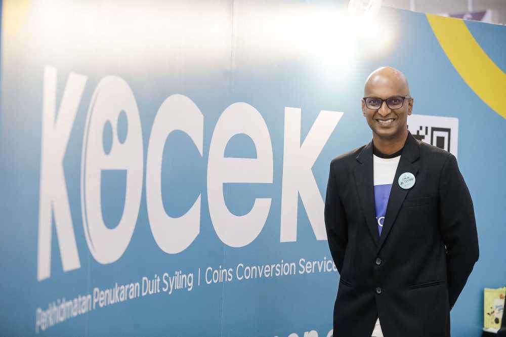 Head of Kocek Services, Sashi Kumar Tharmalinggam said Kocek seeks to complement BNM’s coin recirculation agenda with existing financial institutions, further stressing it seeks not to replace them on matters relating to coin conversion services. — Picture by Sayuti Zainudin