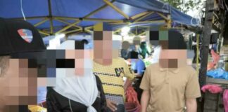 The joint operation also targeted foreign beggars who claim that donations are for the funding for a religious school that is non-existent, January 31, 2024. ― Picture courtesy of the Johor Immigration Department