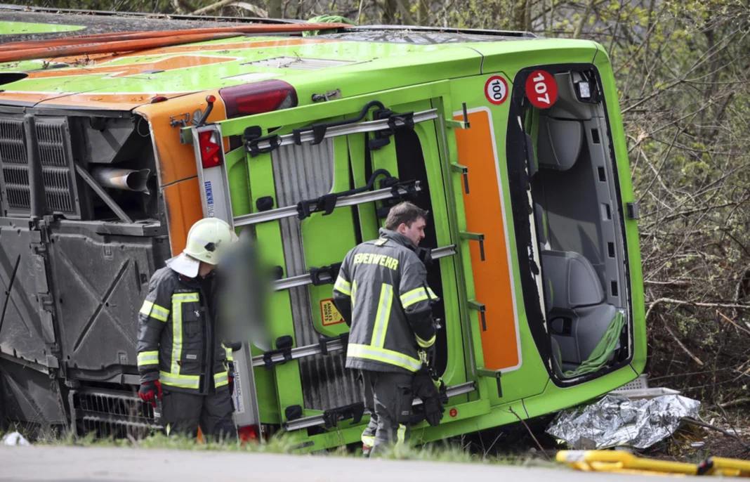 At least 5 killed in coach crash on motorway near Leipzig – eNews Malaysia