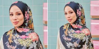 The highlight of their 2024 collection is the limited edition 'Batik Floral', which is inspired by Malaysian batik. — Picture courtesy of Tudung People