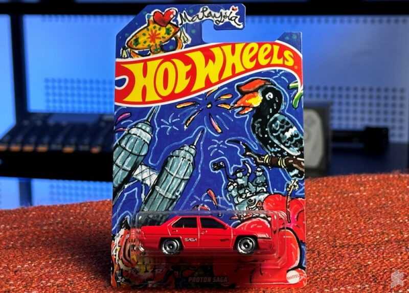 Hot Wheels Proton Saga Special Edition is now available in stores – eNews Malaysia