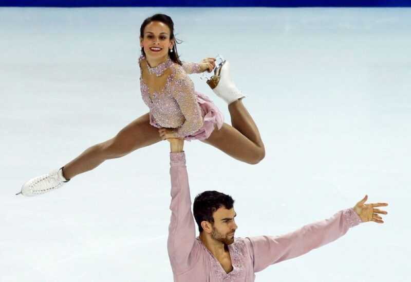 Meagan Duhamel and Eric Radford of Canada during the ISU Grand Prix figure skating final for pairs free skating in Marseille December 9, 2016. Duhamel said she never trusted antibiotics during her competitive career and was even hyper-wary of vitamins and minerals for fear of triggering a positive doping result. — eNM pic