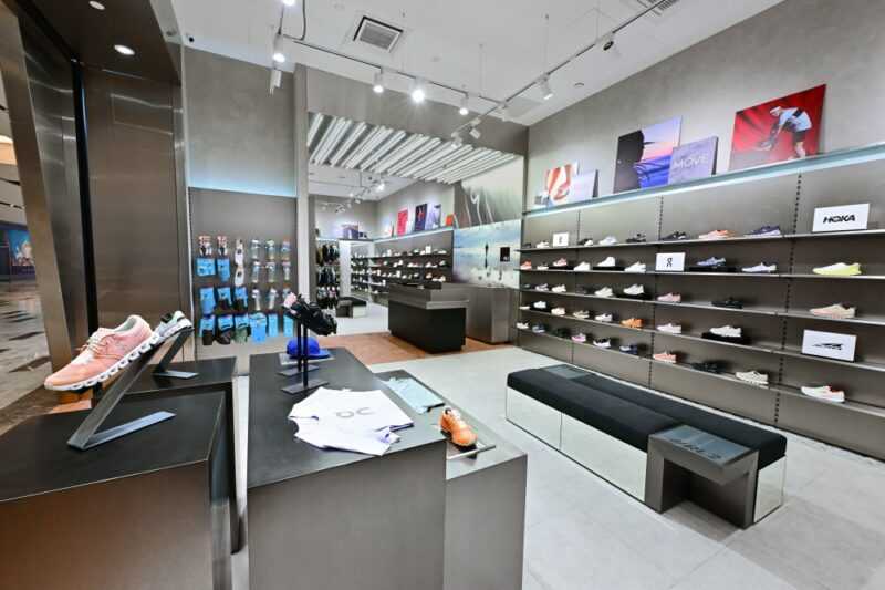 With a spacious and open concept, customers can browse through footwear, clothing and accessories that completes their sporting needs. — Picture courtesy of RL2 by Running Lab