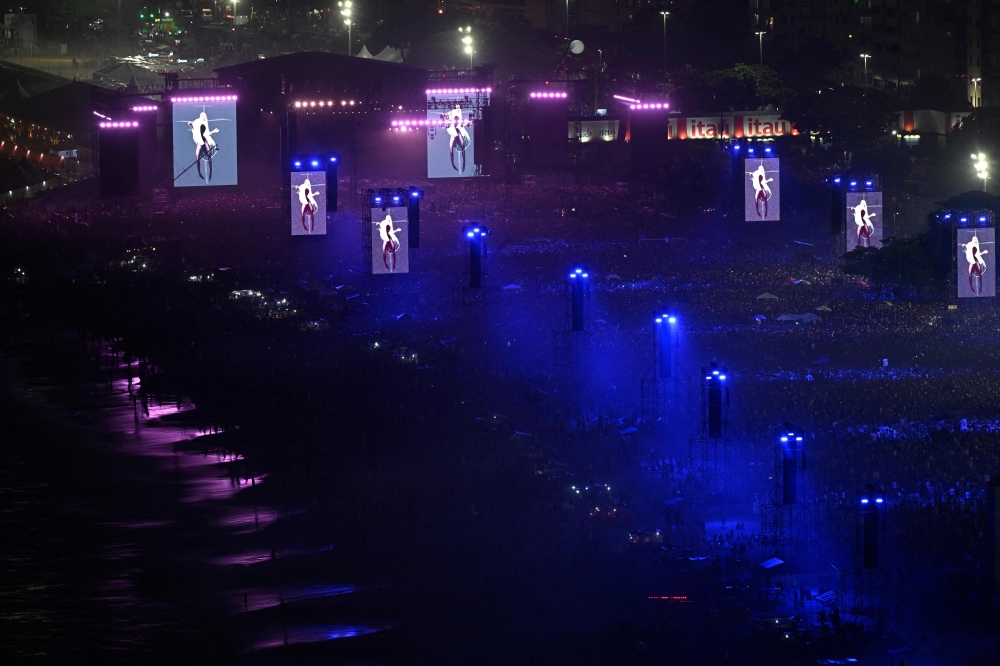An aerial view of the show. — eNM pic