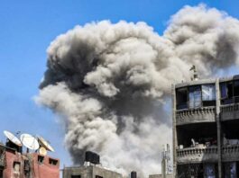 Israeli bombs Jabalia. — eNM pic