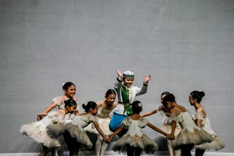 Chow Min Han, 10, is already a rising star in the female-dominated ballet industry. — Picture by Hari Anggara