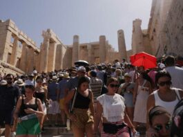 The Acropolis, which has seen a major rise in visitor numbers in recent months, is normally open from 8.00am to 8.00pm every day. — eNM pic