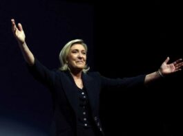 Marine Le Pen, French far-right leader and far-right Rassemblement National (National Rally-RN) party candidate. — eNM pic
